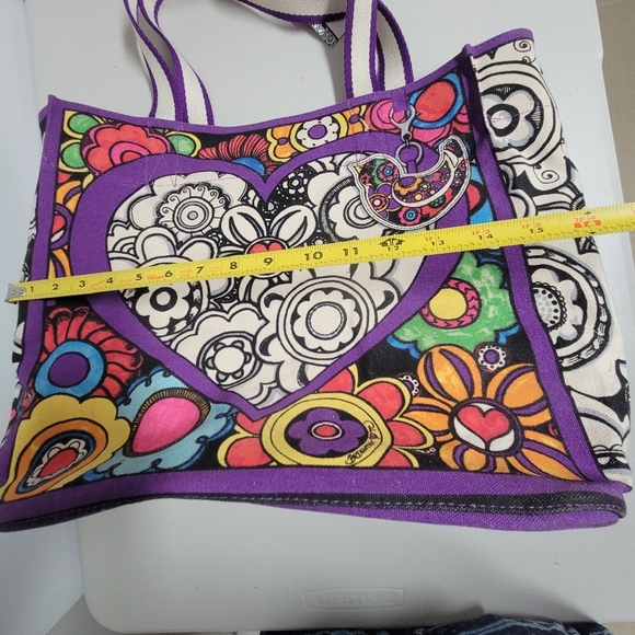 Brighton NWT  Love Groove ll Canvas Tote - Picture 15 of 16